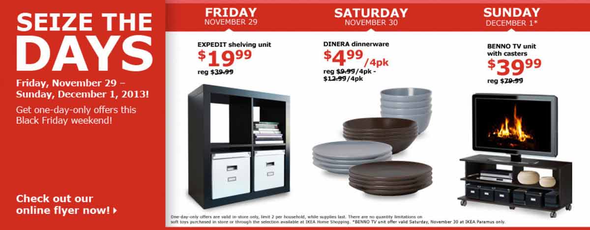 Ikea deals on black friday