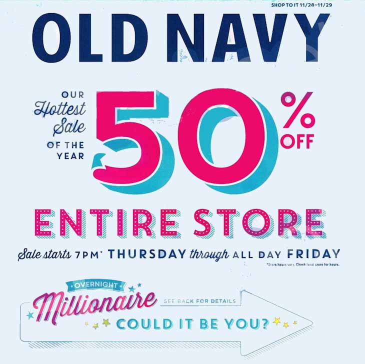 old navy hours friday