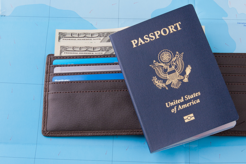 Passport and wallet