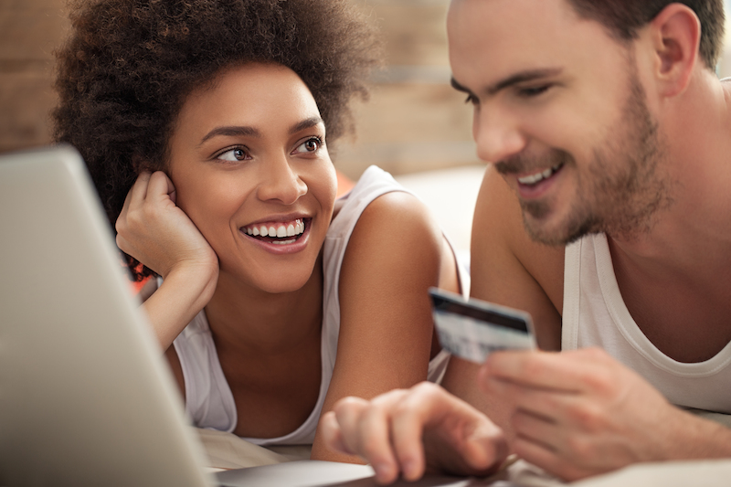 credit card couple