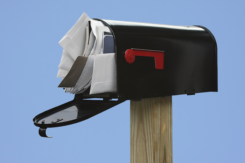 Stuffed mailbox