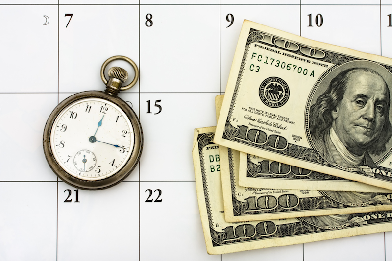 Payment calendar