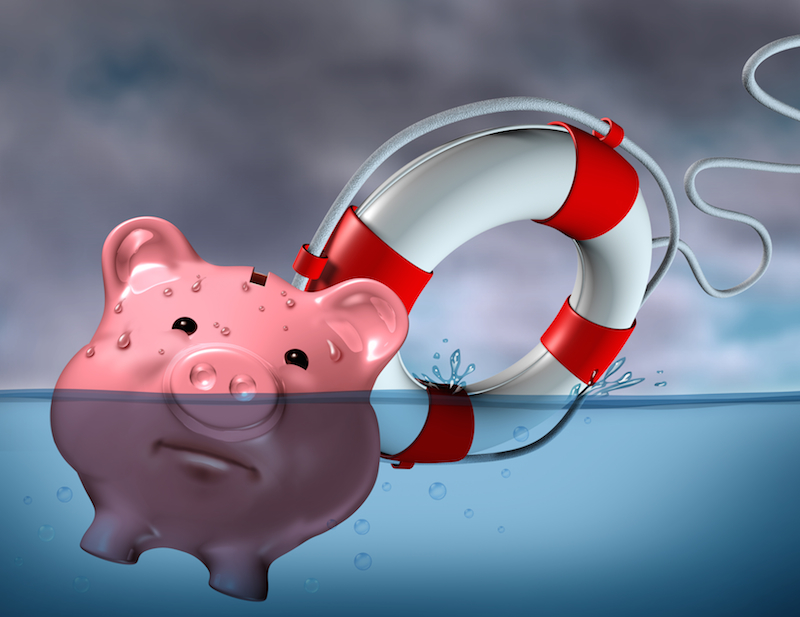 Deep in debt