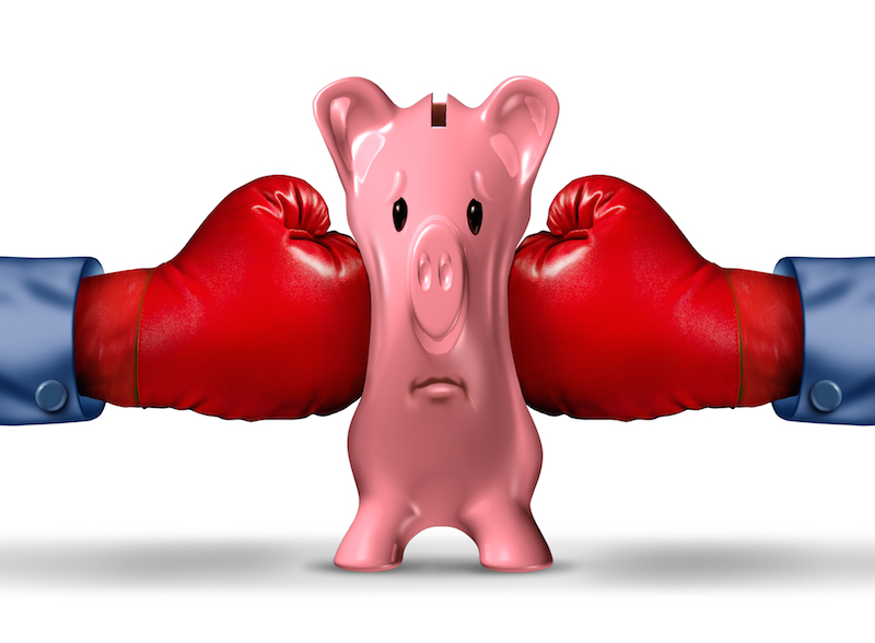 Piggybank squeeze