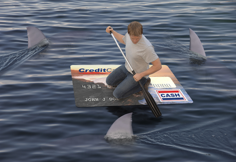 Struggling to stay afloat