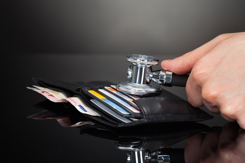 Paying for elective medical procedure with a credit card