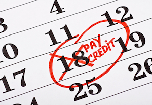 Change a credit card billing due date