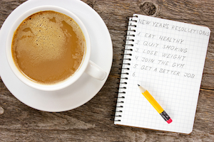 new years resolutions improve credit