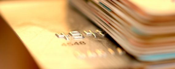 Stack of credit cards