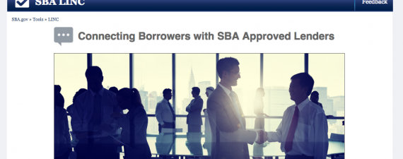 SBA LINC tool