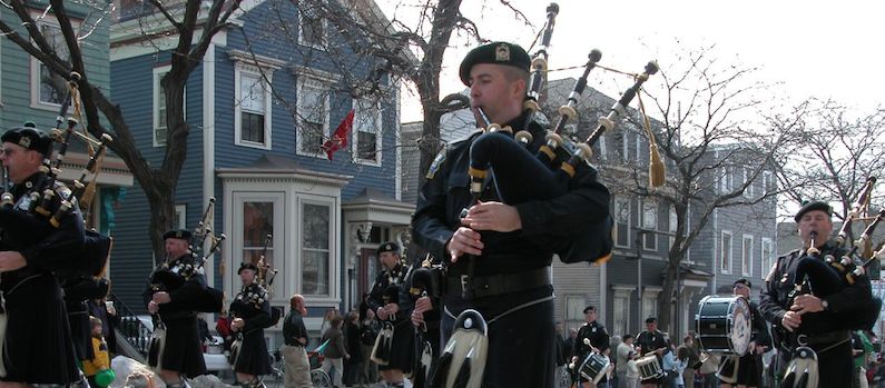 Most Irish Places in Massachusetts