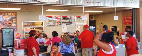 Friends American Grill's locations include Coolray Field