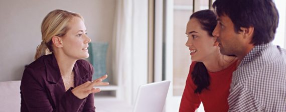 Financial Advisor and Clients