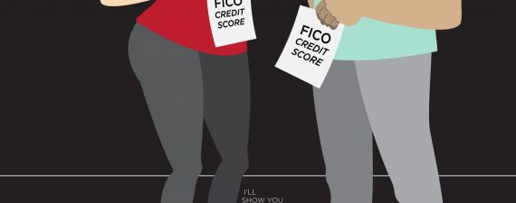 Comparing credit scores