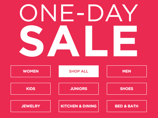 Kohl’s Hosts One-Day Sale