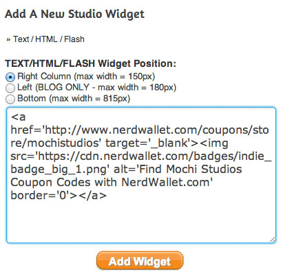 ArtFire - Paste badge image code snippet