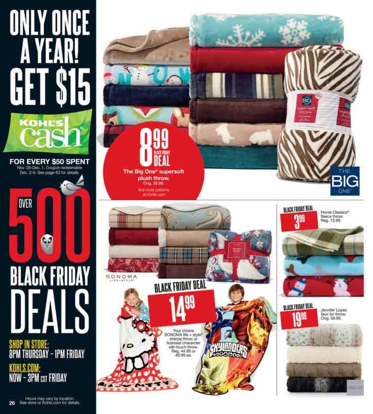 Kohl's Black Friday 2013 Ad Find the Best Kohl's Black Friday Deals