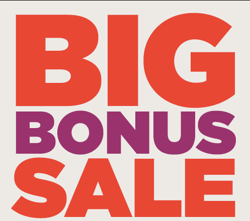 Big Bonus Sale at JCPenney