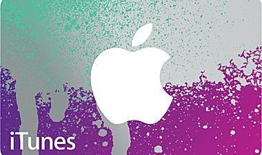 iTunes gift card staples
