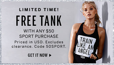 Free Graphic Tank at Victoria's Secret