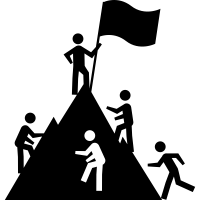 Climbing Team Icon