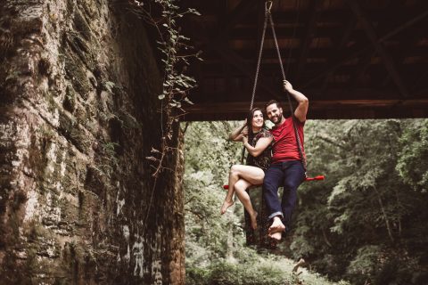 Cassie Grob and John Olszewski. Photo by Michele Suits Photography.