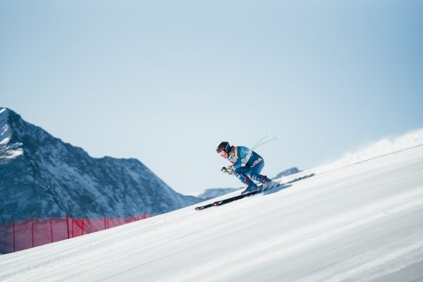 Alpine skier Stacey Cook is competing in Pyeongchang with the help of sponsorships. (Photo credit: © Troy Tully) 